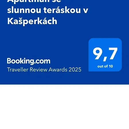 Se Slunnou Teraskou V Kasperkach Apartmán Kasperske Hory