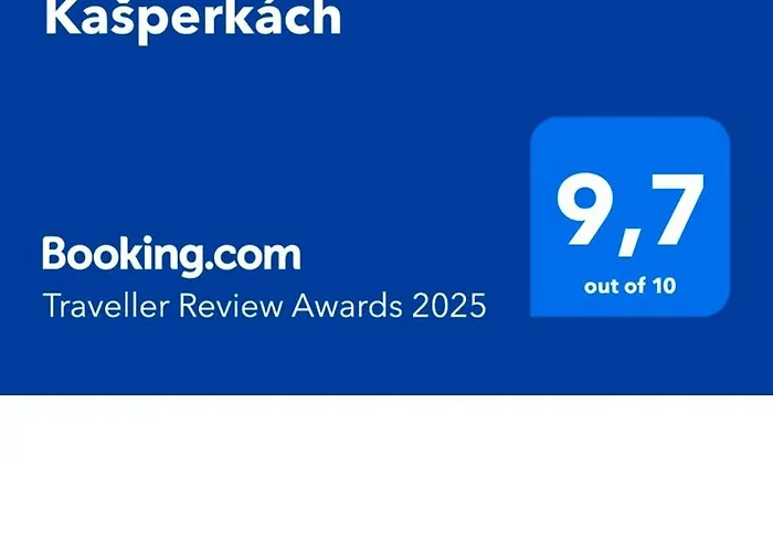 Se Slunnou Teraskou V Kasperkach Lägenhet Kasperske Hory